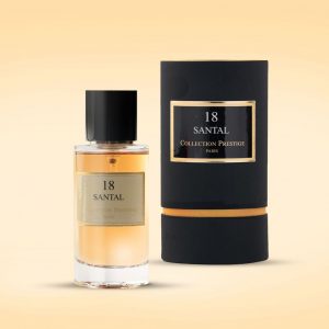 Das Bild zeigt das Parfüm Collection Prestige Nr. 18 mit dem Namen Santal
